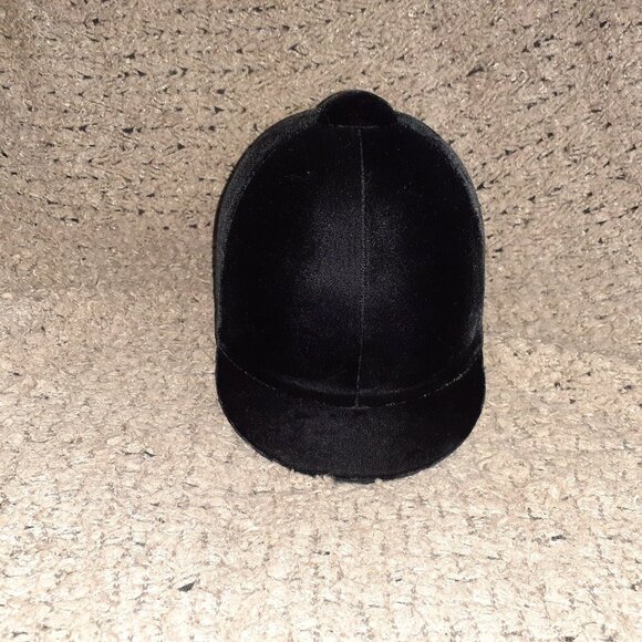 INTERNATIONAL RIDING HELMET-Size 6 Black Velvet-NWOT main image 6
